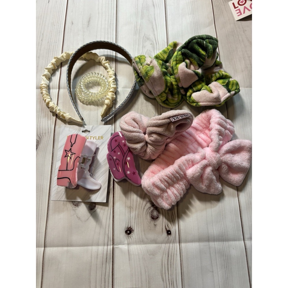 Kitsch Madison Tyler Hair Accessory Bundle Headbands Scrunchies Boot Clips
